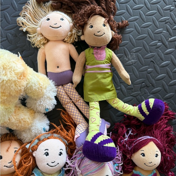 Manhattan Toy Groovy Girl Doll Bed Cat Lot Kassidy Belisima - Picture 3 of 7